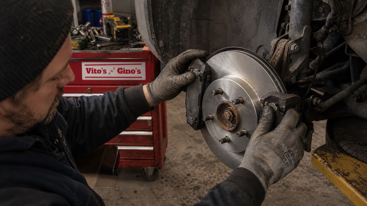 Brake Pad & Rotor Replacement — Vitos and Ginos in Forty Fort, PA