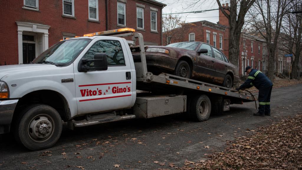 Junk Car Buying — Cash on the Spot — Vitos and Ginos in Forty Fort, PA